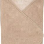 Wikkeldeken Little Dutch Gebreid Beige
