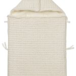 Voetenzak Meyco Autostoel Wafel Teddy Nature