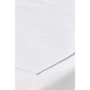 Bedzeil Molton Meyco Ledikant Wit