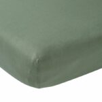 Hoeslaken Co-Sleeper Meyco Forest Green  50x90