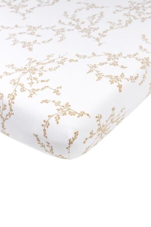 Hoeslaken Meyco Co-sleeper Branches Sand 50x90