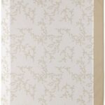 Laken Ledikant Meyco Branches Sand/Uni Sand 2st