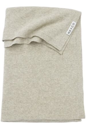 Deken Wieg Meyco Knit Basic Sand Melange