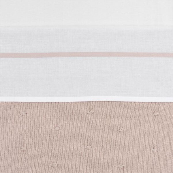 Laken Wieg Meyco Bies Soft Pink - Afbeelding 1