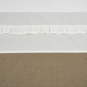 Laken Wieg Meyco Ruffle Offwhite