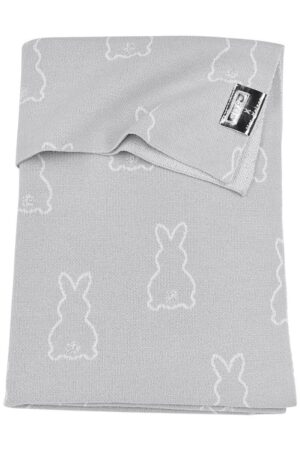 Deken Wieg Meyco x Mrs. Keizer Rabbit Silver