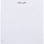 Laken Wieg Meyco Hello World Taupe