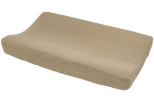 Aankleedkussenhoes Meyco Pre-Washed Taupe