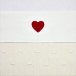 Laken Ledikant Meyco Sweet Heart Red 100x150