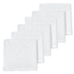 Spuugdoek Meyco Basic Badstof Wit 6-pack