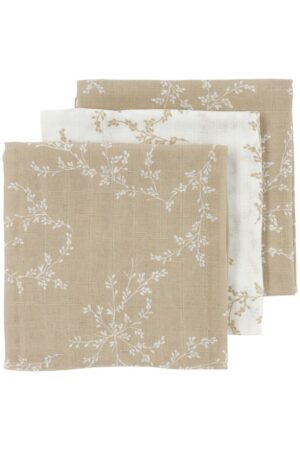 Luiers Meyco Branches Sand 3-pack