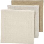 Luiers Meyco Pre-Washed Soft Sand/Greige/Taupe 3-pack