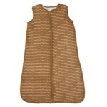 Slaapzak Little Boo Prewashed Hydrofiel Waves Mustard 70cm