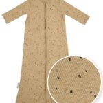 Slaapzak Meyco Rib Mini Spot Toffee Melange 70cm