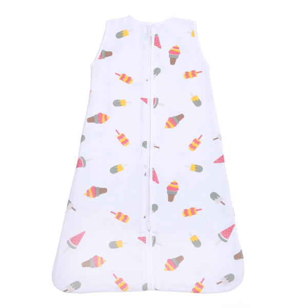 Slaapzak Little Boo Hydrofiel Icecream Pink 90cm - Afbeelding 1