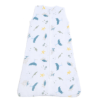 Slaapzak Little Boo Hydrofiel Sea Animals Petrol 90cm