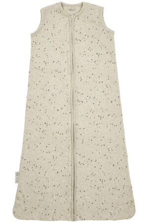 Slaapzak Meyco Rib Mini Spot Sand Melange 110cm