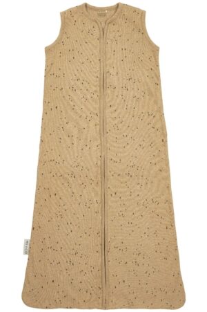 Slaapzak Meyco Rib Mini Spot Toffee Melange 90cm