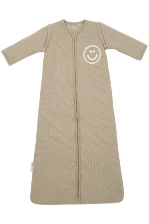 Slaapzak Meyco Winter Slub Smile Taupe 70cm
