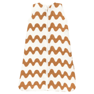 Slaapzak Little Boo Hydrofiel Big Wavy Brown 70cm