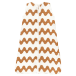 Slaapzak Little Boo Hydrofiel Big Wavy Brown 110cm