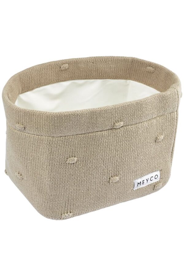 Mand Meyco Medium Mini Knots Sand - Afbeelding 1