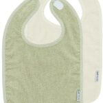 Slabber Meyco Popcorn Natural/Soft Olive 2-pack