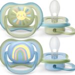 Fopspeen Philips Avent Ultra Air +0mnd Groen/Blauw