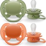 Fopspeen Philips Avent Ultra Soft +18mnd Kaki/Terra