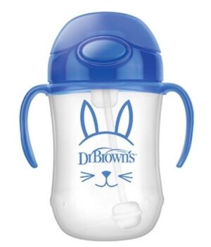 Rietjesbeker Dr. Brown's Blauw 250ml