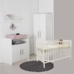 Babykamer Colorfull Home Tess met Meegroeiledikant Luca V2 Pure White