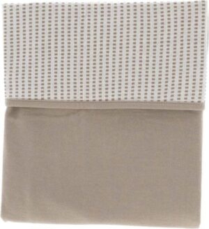 Deken Wieg Snoozebaby Zomer Organic 75x100 Warm Brown
