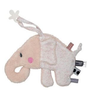 Knuffeldoekje Snoozebaby Elly Elephant Orchid Blush