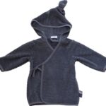 Badjas Snoozebaby Organisch Storm Grey 86-92mt
