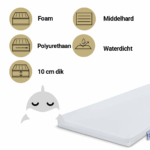 Matras Ledikant ZZZOO 60x120 Dolfijn