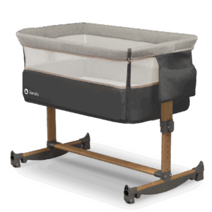 Co-sleeper Lionelo 3-in-1 Leonie Grey Stone