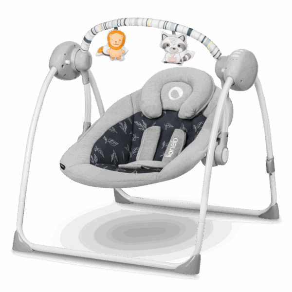 Babyswing Lionelo Ruben Grey Graphite - Afbeelding 1