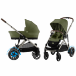 Kinderwagen Cybex e-Gazelle S Moss Green/Khaki