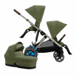 Duo Kinderwagen Cybex e-Gazelle S Moss Green/Khaki