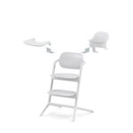Kinderstoel Cybex Lemo 3-in-1 All White/White met Babyset&Eetblad