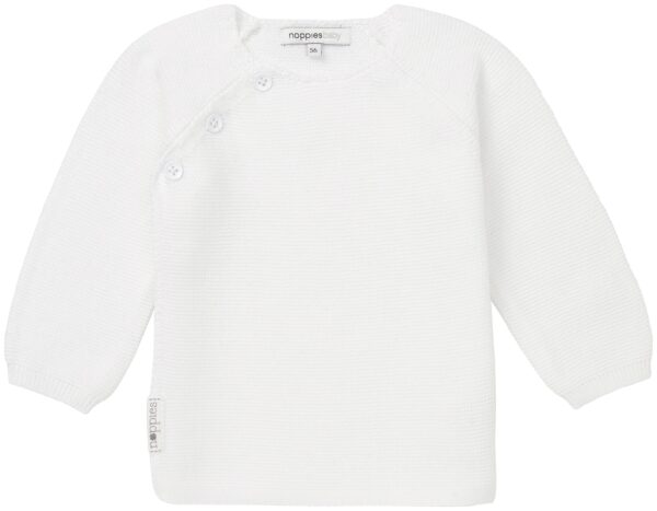 Vest Overslag Noppies NOOS Cardigan Knit Pino White - Afbeelding 1