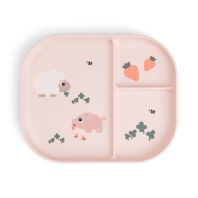 Bord Done by Deer Compartment Tiny Farm Powder - Afbeelding 1