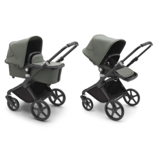 Kinderwagen Bugaboo Fox Cub Compleet Black/Forest Green