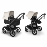 Kinderwagen Bugaboo Fox5 Renew Compleet Black/Heritage Black Misty White