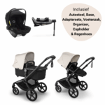 Kinderwagen Bugaboo Fox5 Renew Complete Black/Heritage Black Misty White