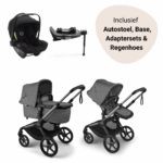 Kinderwagen Bugaboo Fox5 Renew 3-in-1 Graphite/Moon Grey