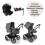 Kinderwagen Bugaboo Fox5 Renew Complete Graphite/Moon Grey
