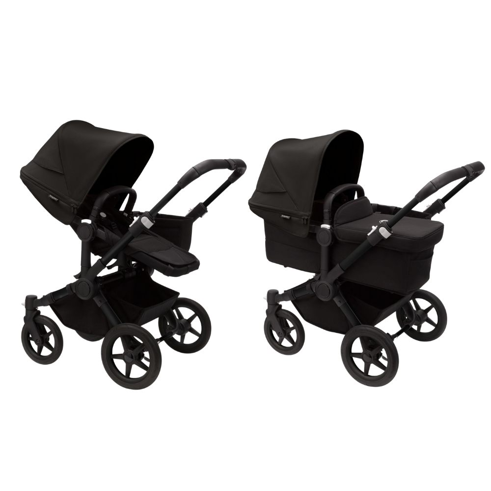 Kinderwagen Bugaboo Donkey5 Mono Complete Black/Midnight Black (Black Frame) - Afbeelding 1