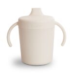Training Mushie  Sippy Cup Ivory