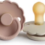 Fopspeen Frigg Daisy 6-18mnd Baby Blush/Cream 2st.
